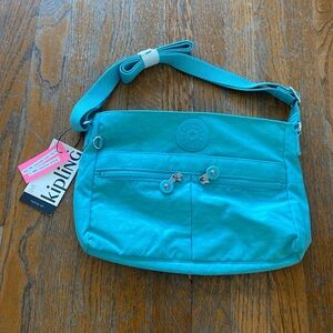 Kipling Aqua Blue Crossbody Bag